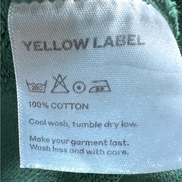 Yellow Label Co Unisex RARE Teal Green Signature Sweatpants Size 2XL - Picture 10 of 10